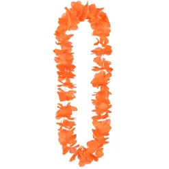 UV Neon Hawaiikrans Orange
