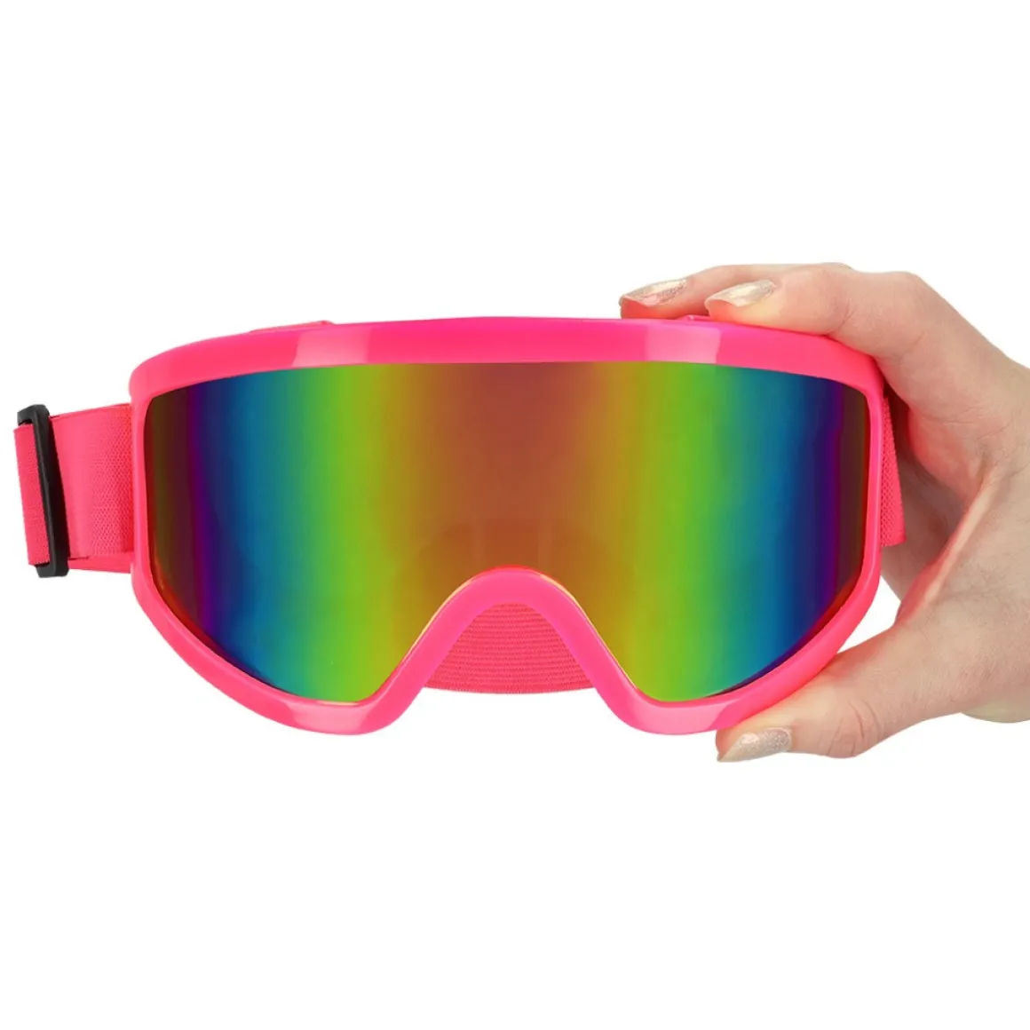 UV Skibriller Neon Pink