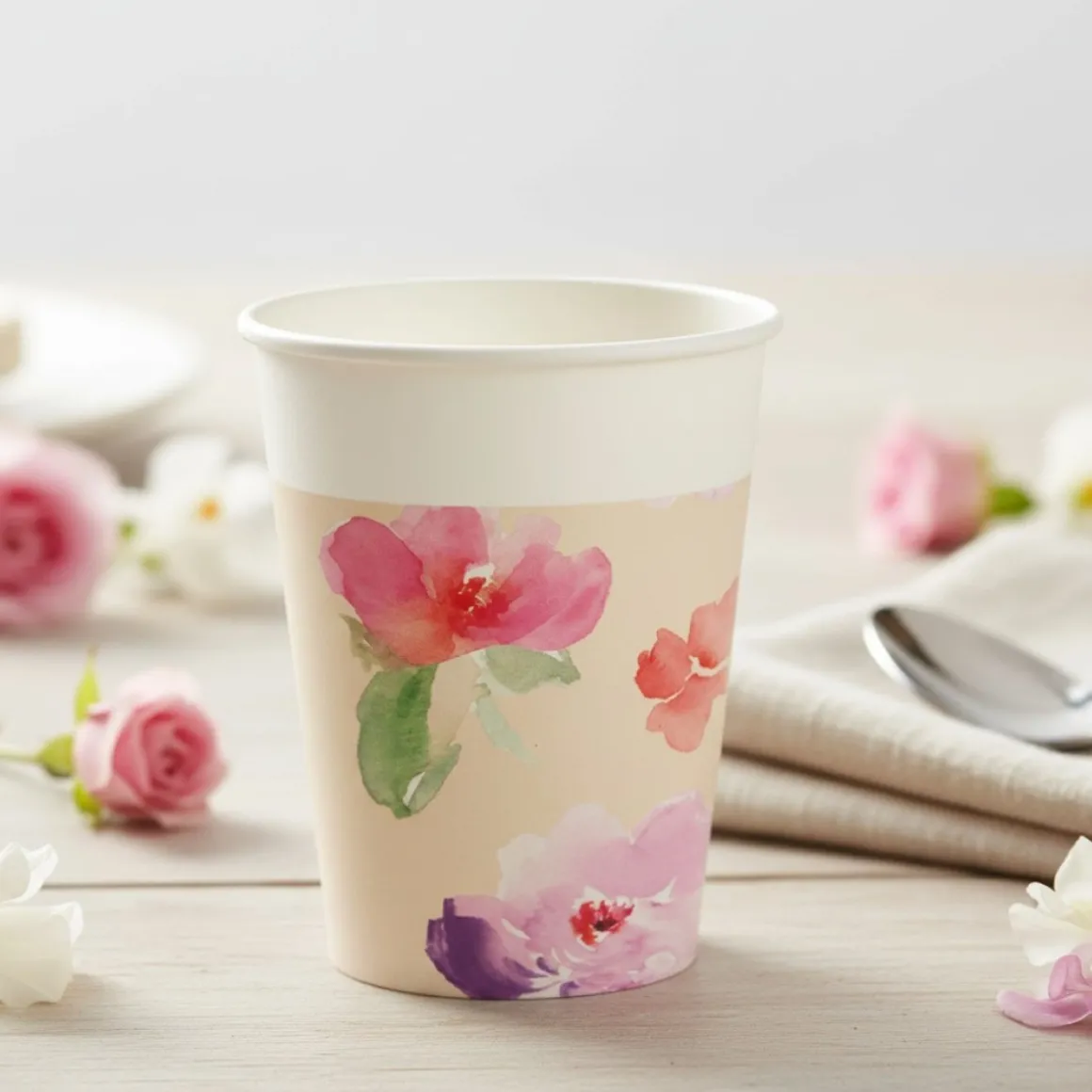 Vandfarve Blomster Papkrus