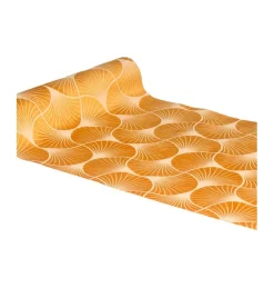 Velour Ginkgo Bordløber Amber