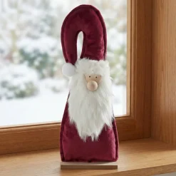 Velour Julemand Figur