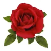 Velour Rosehoved Rød