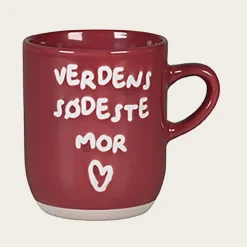 Verdens Sødeste Mor Krus Rød