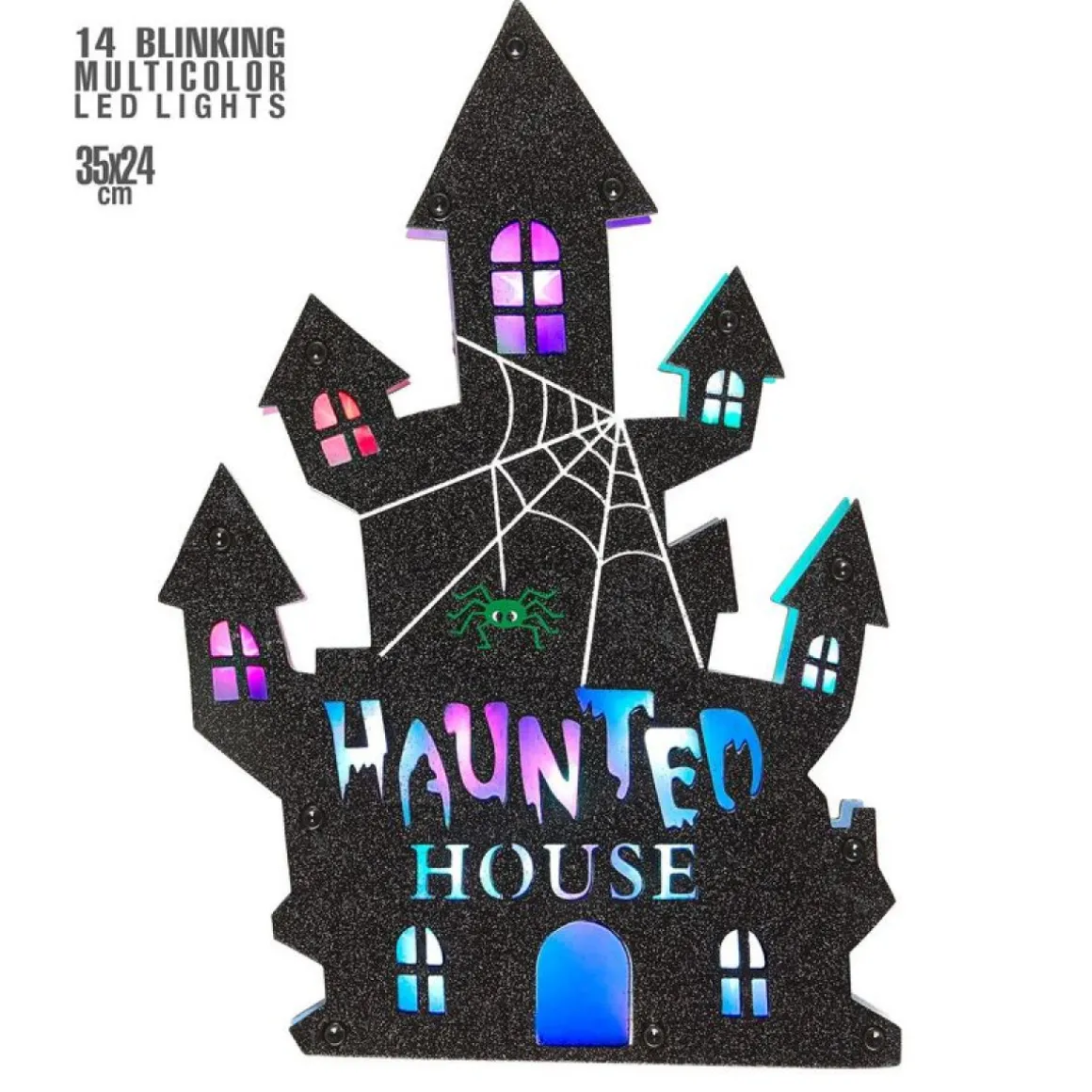 Vægpynt LED Haunted House