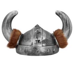 Vikinghjelm Med Aftagelige Horn