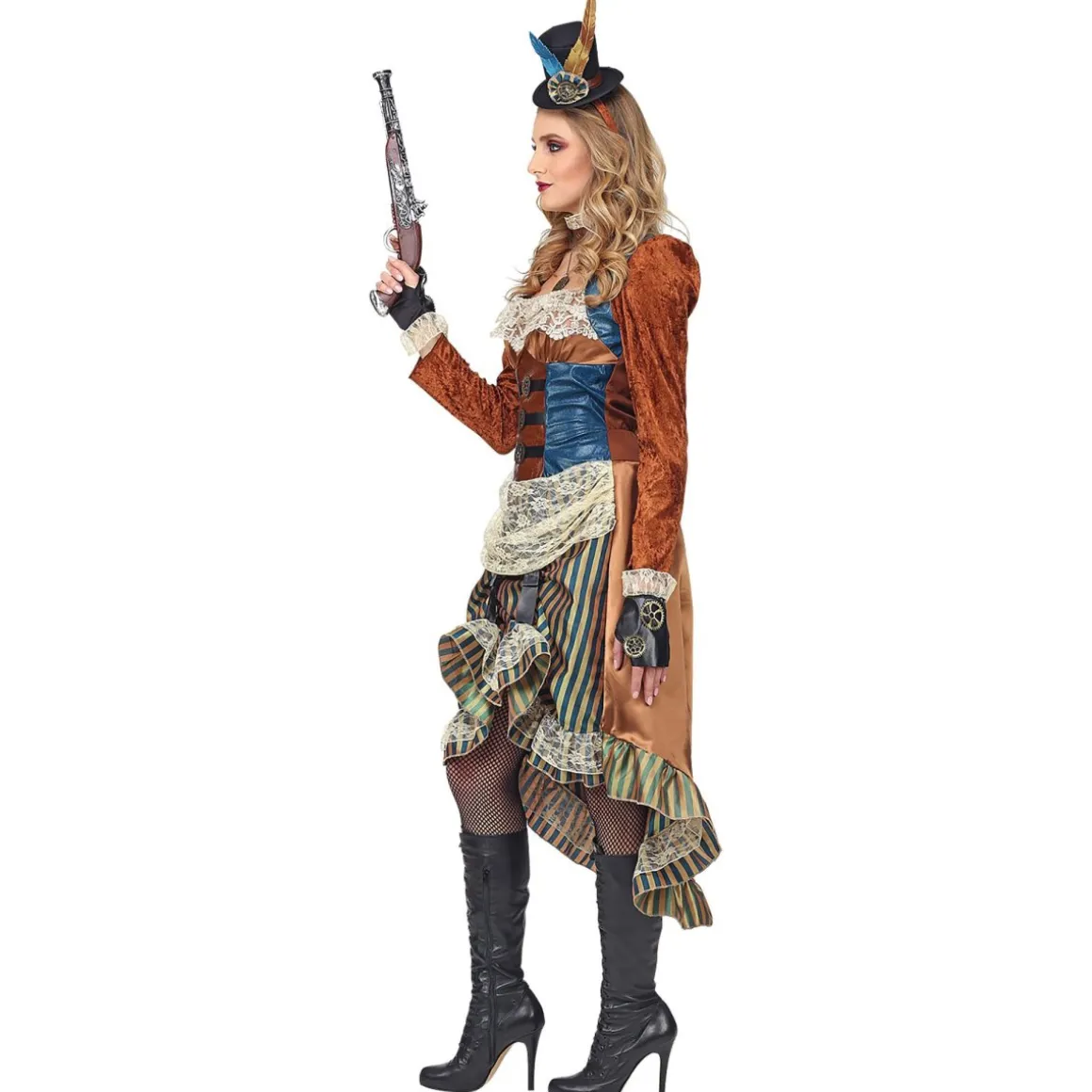 Viktoriansk Steampunk Kostume