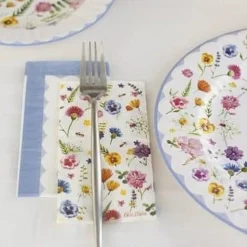 Vilde Blomster Frokostservietter