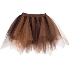 Vild Petticoat Nederdel Brun