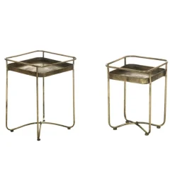 Vintage Metalborde Guld