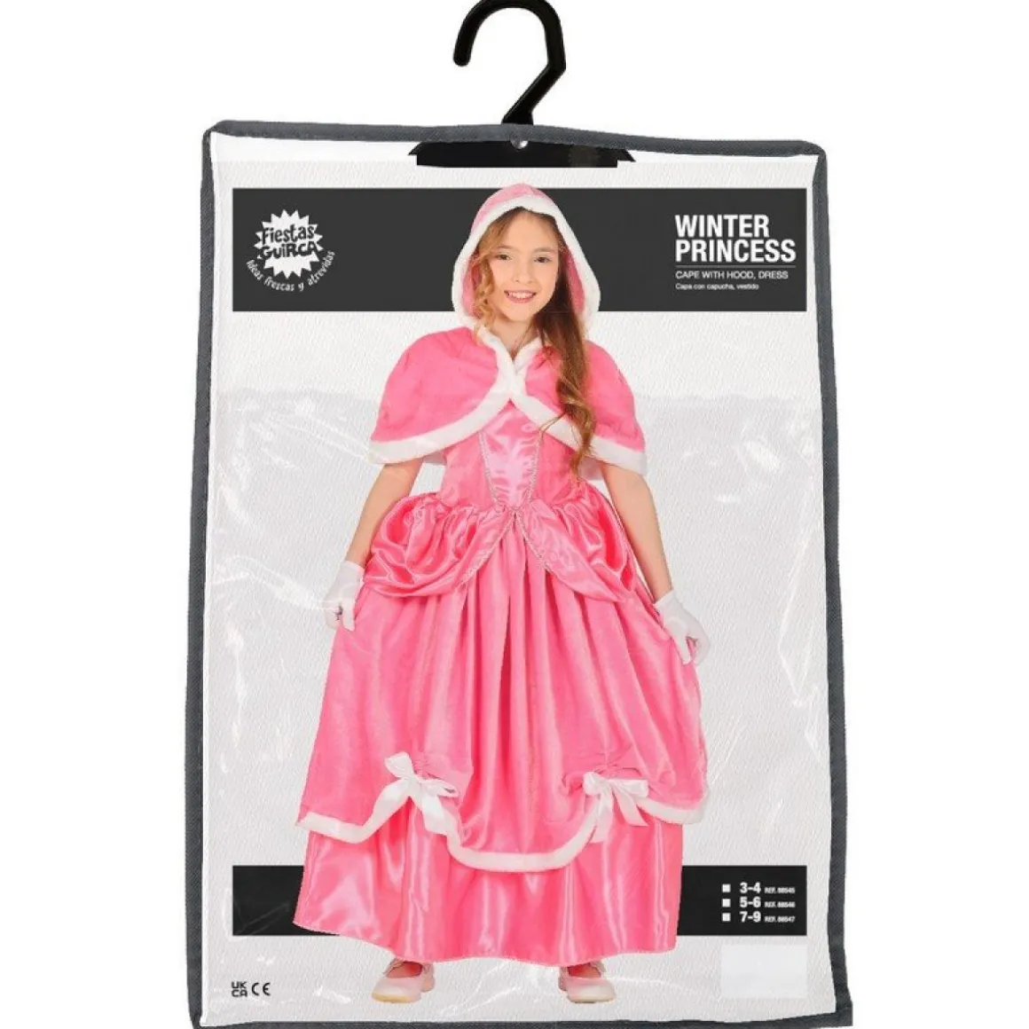 Vinter Prinsesse Børnekostume