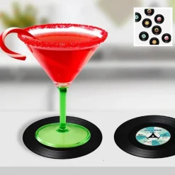 Vinyl Drinksbrikker