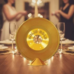 Vinylplade Centerpiece Guld