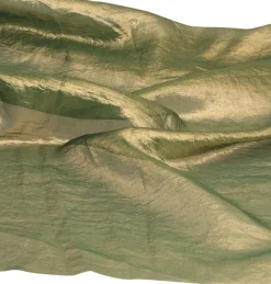 Voile Stof Olivengrøn