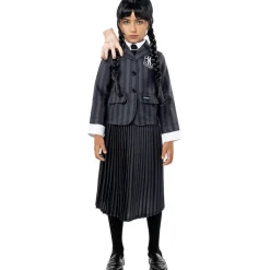 Wednesday® Uniform Børnekostume