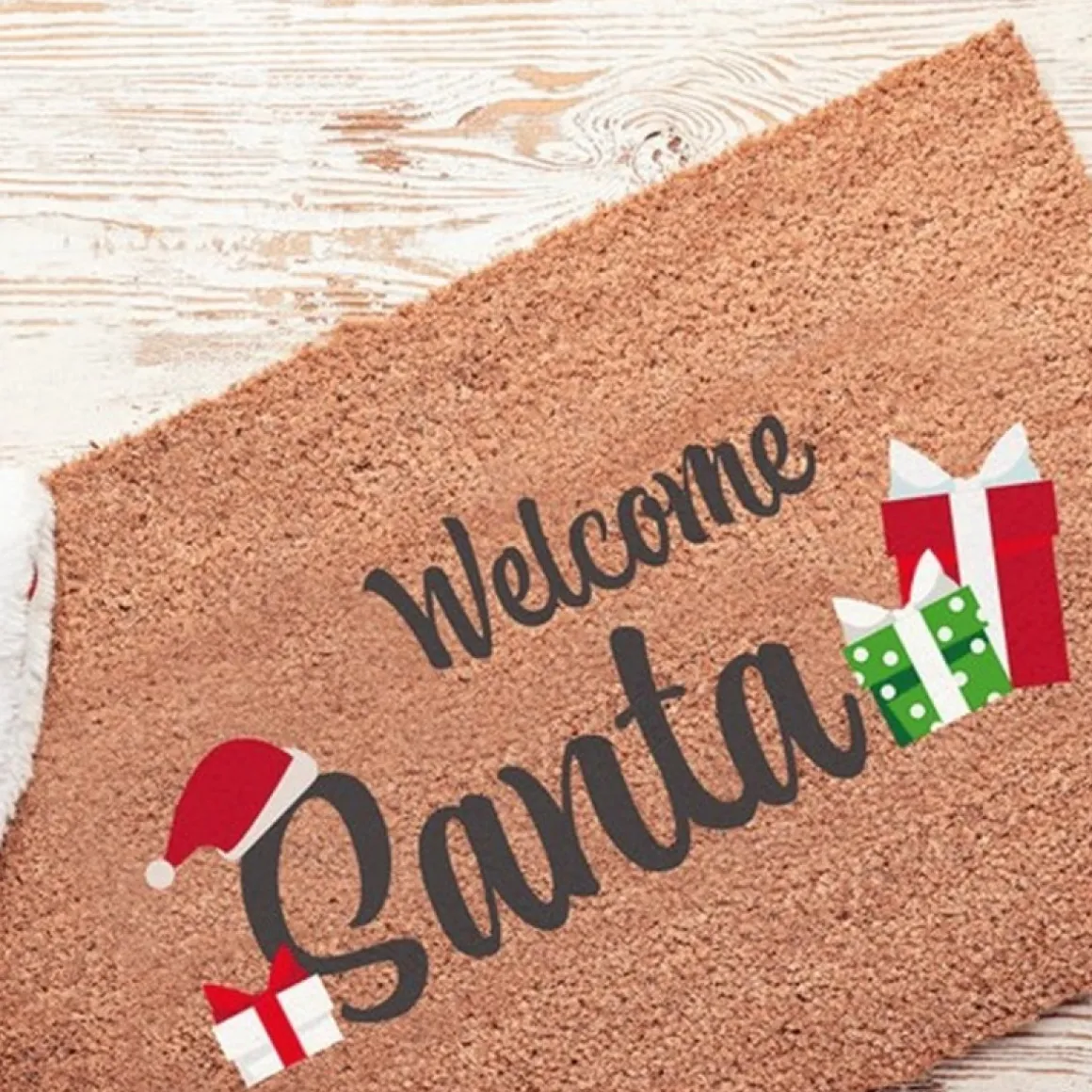 Welcome Santa Dørmåtte