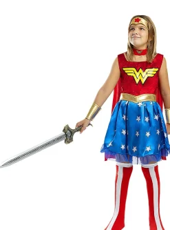 Wonder Woman® Kjole Børnekostume