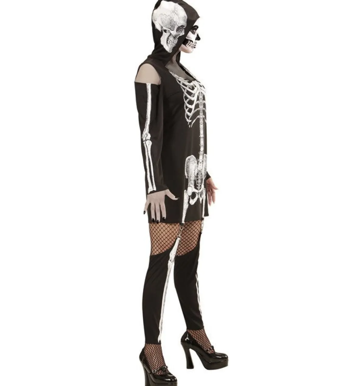 X-Ray Skeletpige Kostume