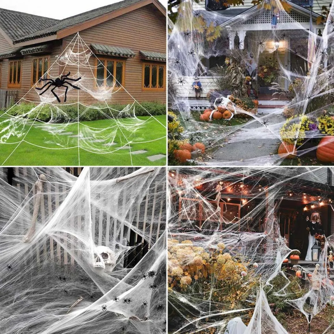 XXL Halloween Edderkop Sæt