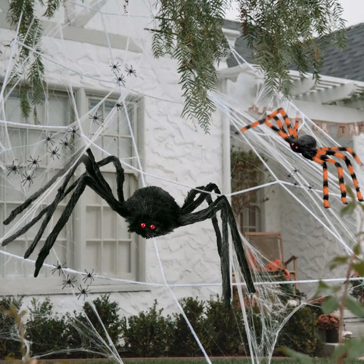 XXL Halloween Edderkop Sæt