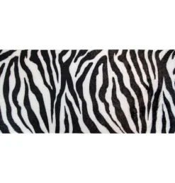 Zebra Bordløber Hvid