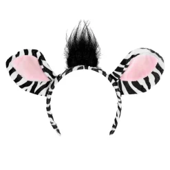 Zebra Hårbøjle & Hale Sæt