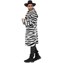 Zebra Pelsfrakke