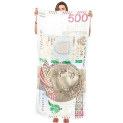 500 Zloty Polsk Pengeseddel Strandhåndklæde