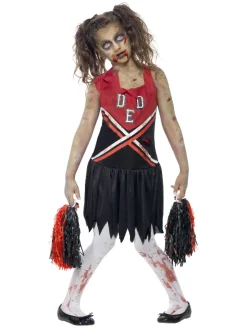 Zombie Cheerleader Børnekostume