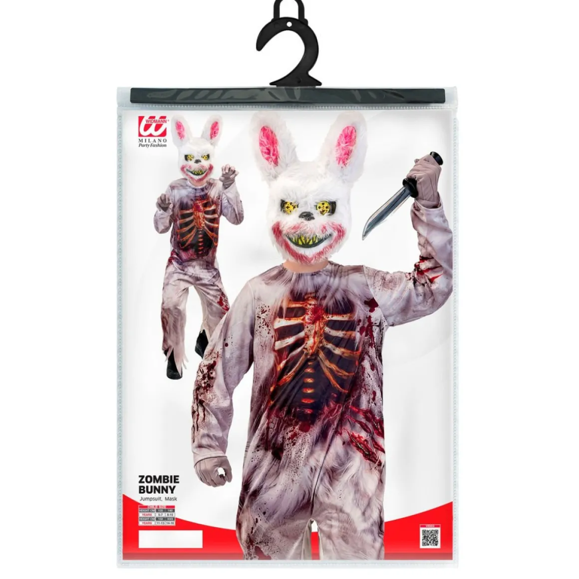 Zombie Kanin Børnekostume