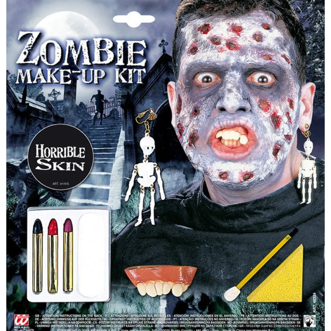 Zombie Makeupsæt