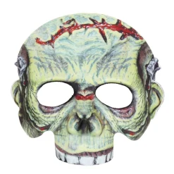 Zombie Maske Grøn